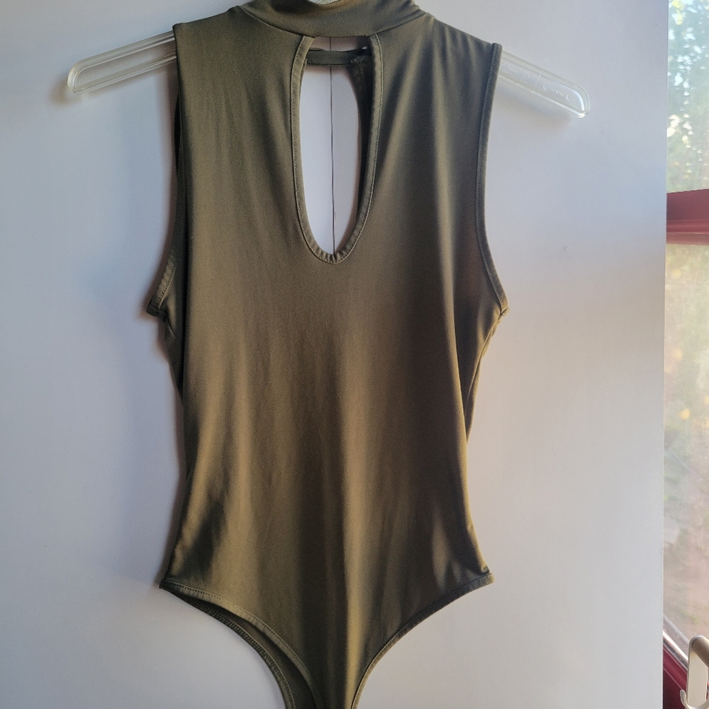 Green bodysuit